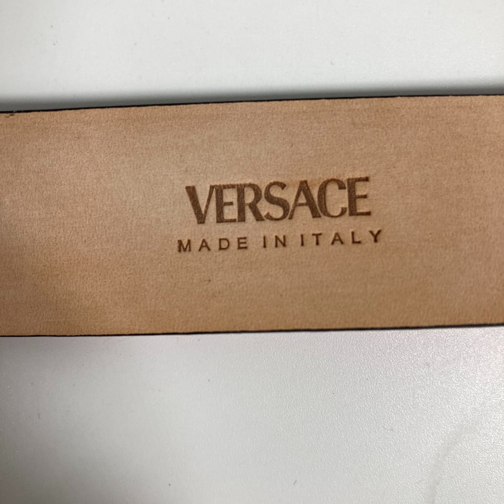 VERSACE メデューサ ベルト レザー レディース - brandshop-reference