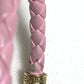 VERSACE Medusa Leather Bracelet for Women, Pink