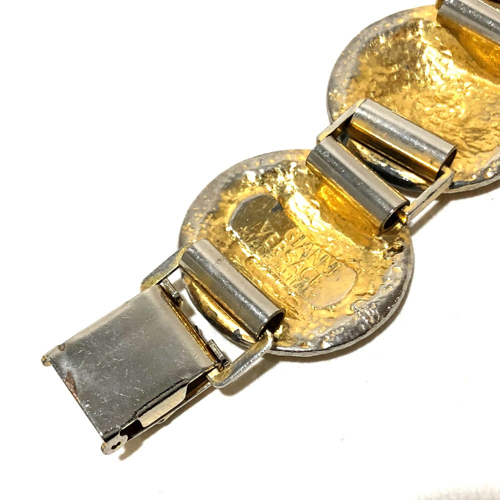 Gianni Versace Medusa Rhinestone Bracelet GP Women's Gold