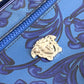 VERSACE メデューサ 斜め掛け カバン ポシェット ショルダーバッグ レザー ユニセックス ブルー - brandshop-reference
