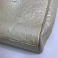 VERSACE Sunburst Embossed Leather Shoulder Bag, Women's, Beige