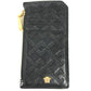 VERSACE Medusa Fragment Case Leather Coin Purse, Men's, Black