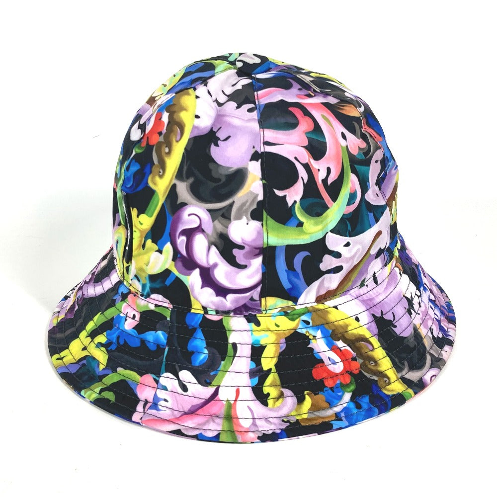 VERSACE 総柄 ハット帽 帽子 バケットハット ボブハット ハット ポリエステル レディース マルチカラー