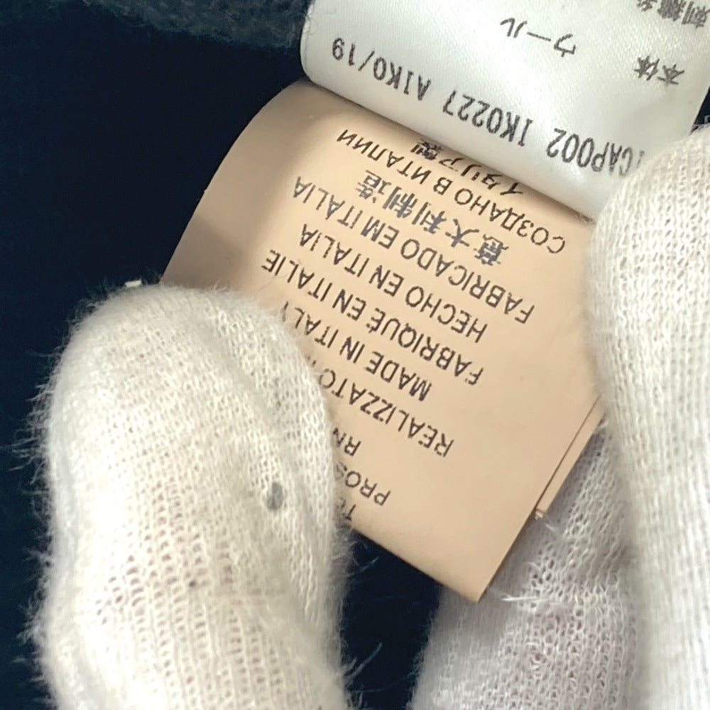 VERSACE ロゴ レインボー ビーニー 帽子 ニット帽 ニットキャップ ニット帽 ウール レディース ブラック - brandshop-reference