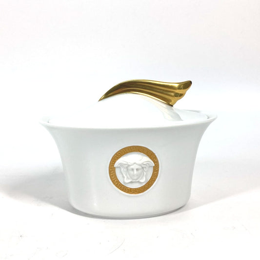 VERSACE Rosenthal ローゼンタール メデューサ シュガーポット インテリア 食器 皿 小物入れ 雑貨 陶器 レディース