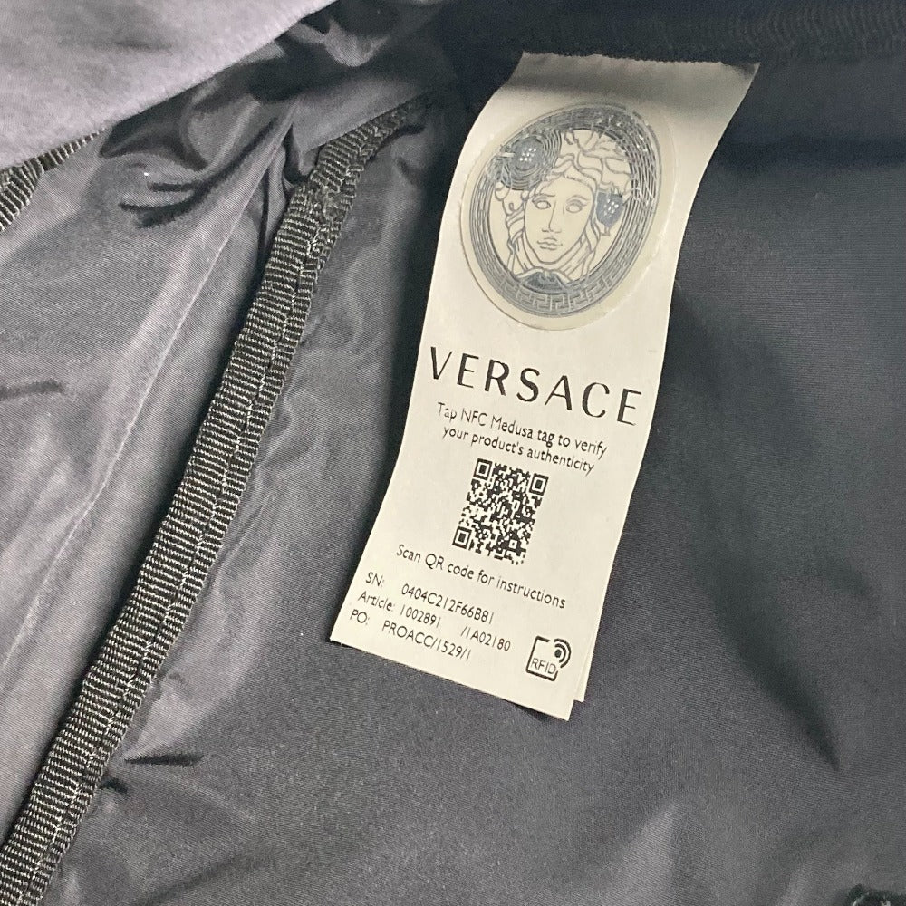 VERSACE クロス カバン ロゴ ショルダーバッグ ベルトバッグ ボディバッグ ナイロン メンズ