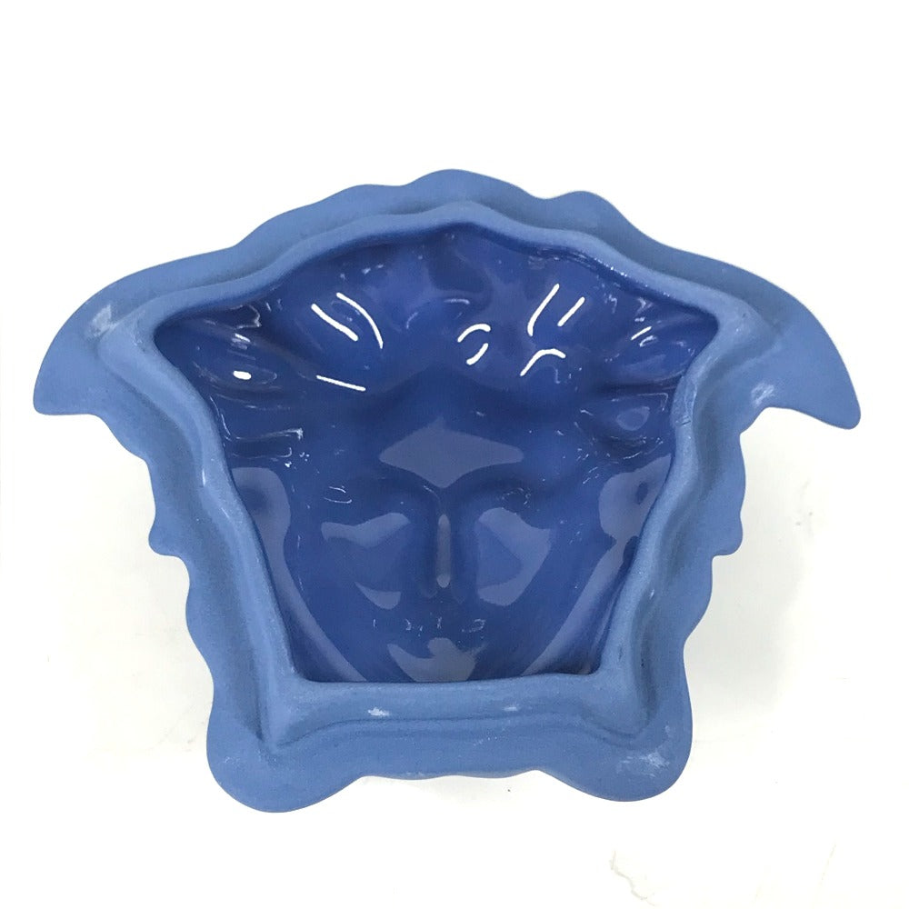 VERSACE Rosenthal ローゼンタール メデューサ トレイ トレー 小物入れ 陶器 メンズ ブルー