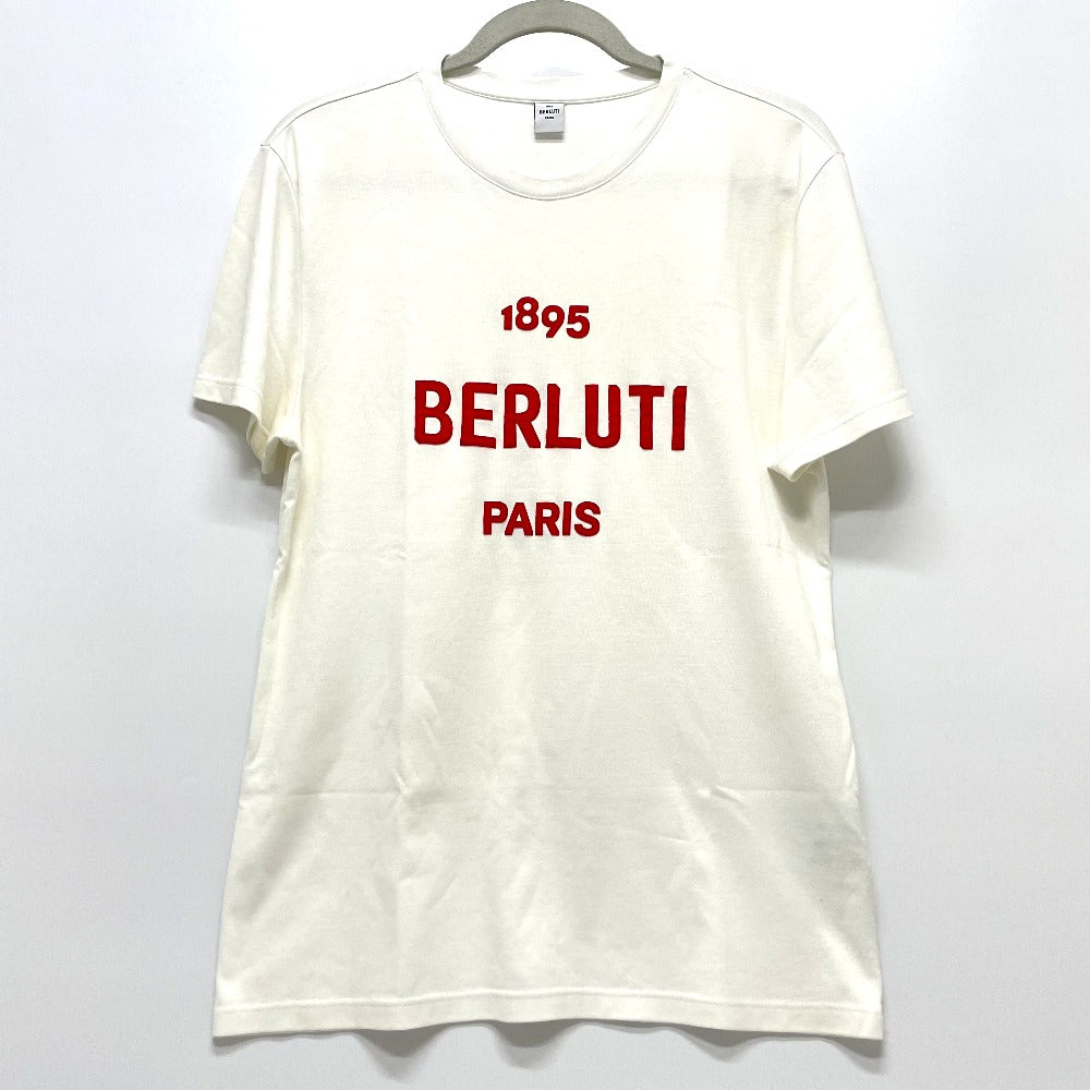 Berluti ロゴ 日本限定 トップス アパレル バイカラー 半袖Ｔシャツ コットン レディース