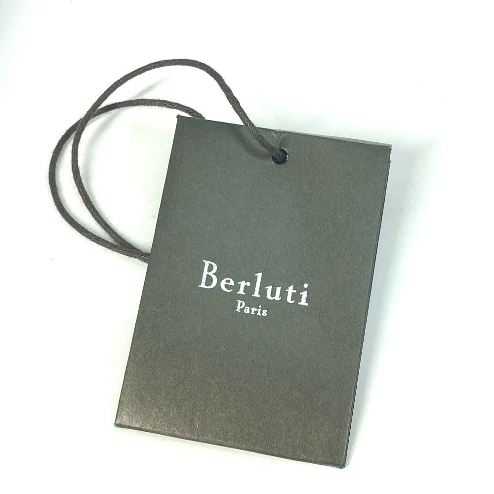 Berluti 襟つき 1895 ロゴ 半袖 トップス アパレル ポロシャツ コットン メンズ ネイビー