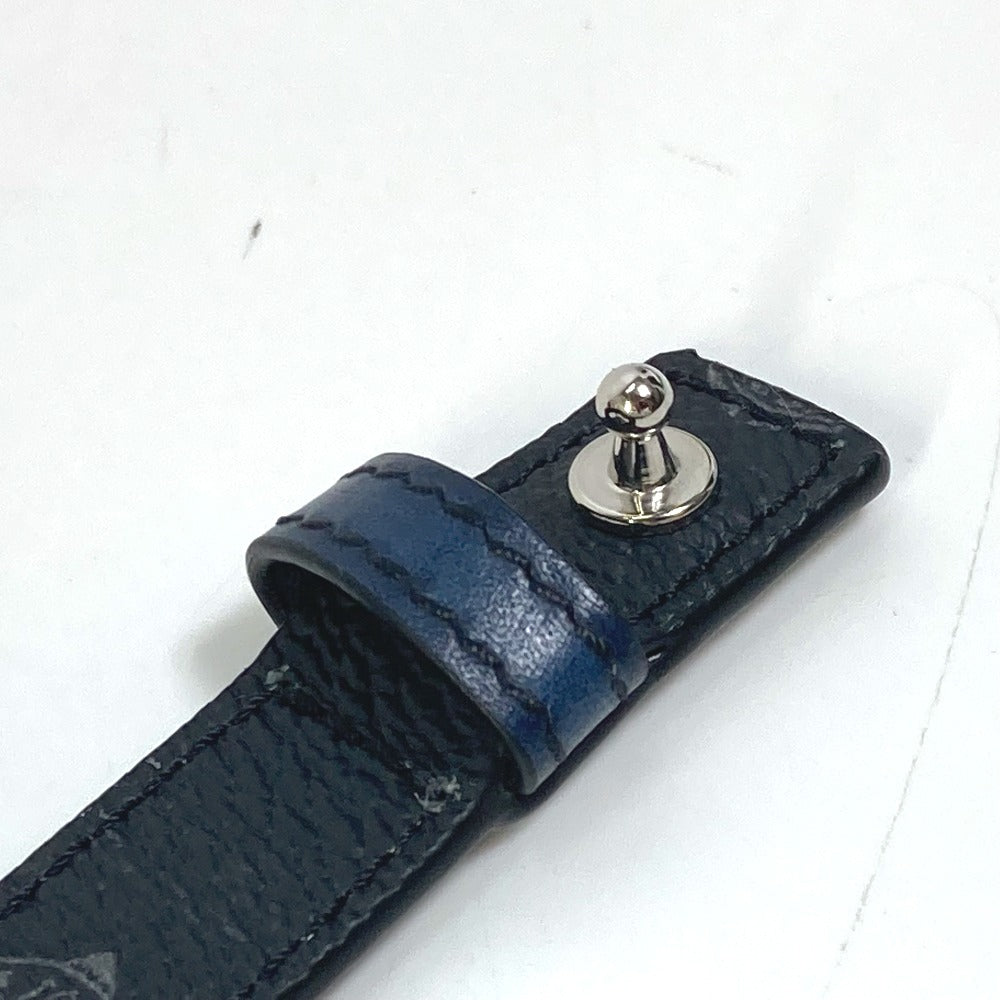 Berluti ノベルティ 非売品 銀座店オープン記念 アクセサリー バングル ブレスレット レザー メンズ ブラック