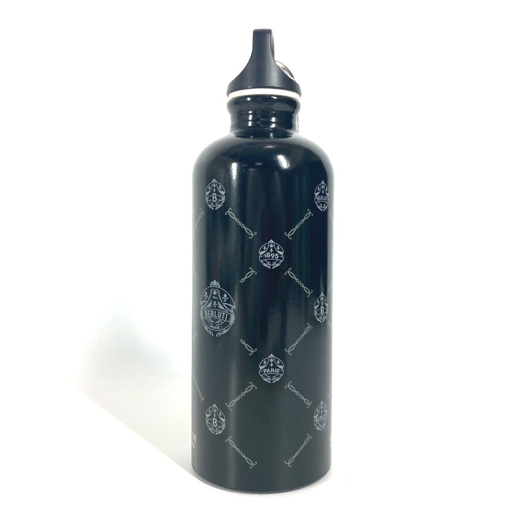Berluti ロゴ 水筒 ウォーターボトル タンブラー SS ユニセックス ブラック - brandshop-reference