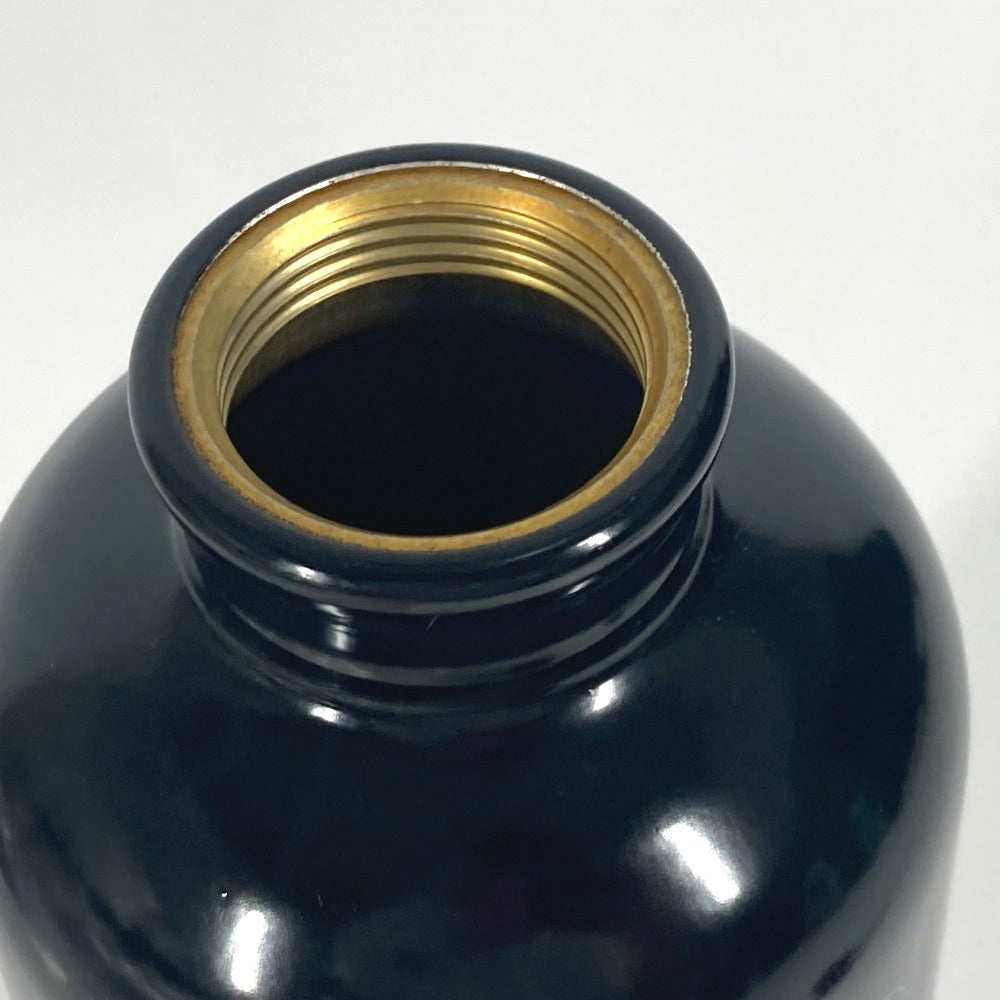 Berluti ロゴ 水筒 ウォーターボトル タンブラー SS ユニセックス ブラック - brandshop-reference