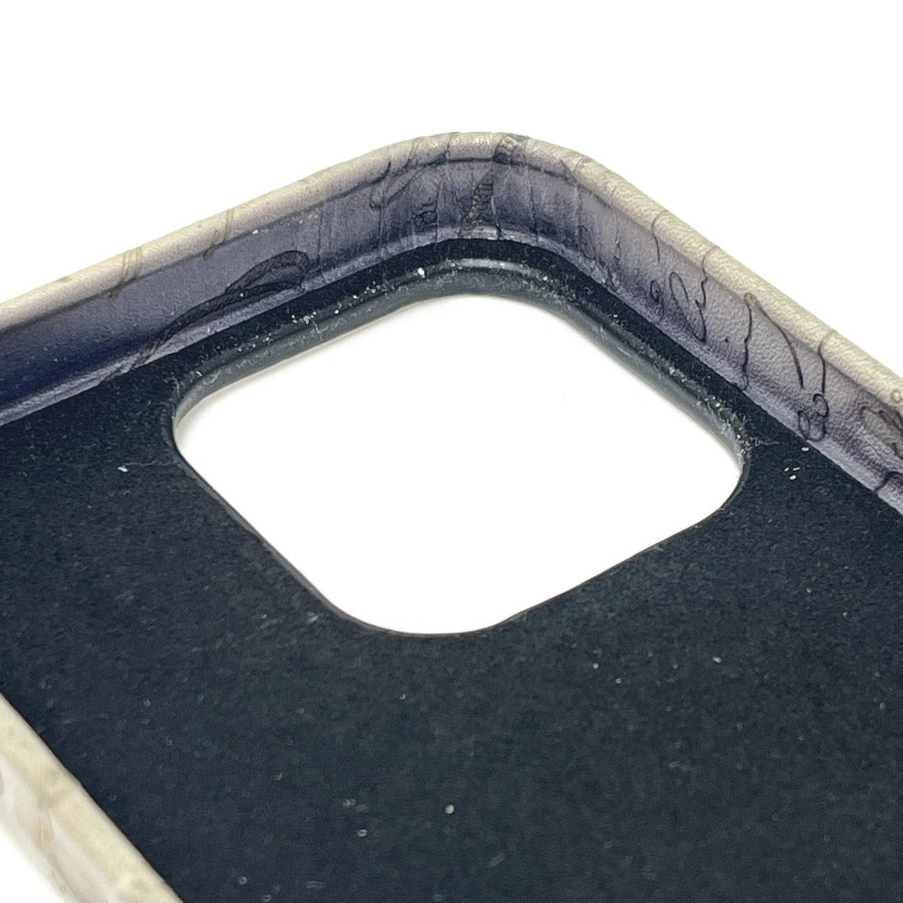Berluti Berluti iPhone 16 Pro Phone Case Smartphone cover, phone case, mobile case iPhone case Leather gray Used