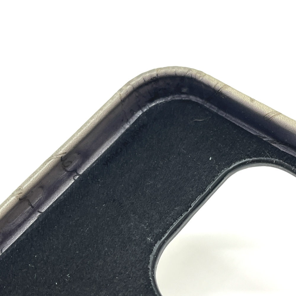 Berluti Berluti iPhone 16 Pro Phone Case Smartphone cover, phone case, mobile case iPhone case Leather gray Used
