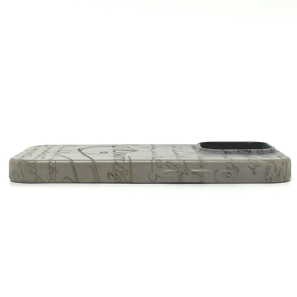 Berluti Berluti iPhone 16 Pro Phone Case Smartphone cover, phone case, mobile case iPhone case Leather gray Used