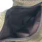 BORBONESE Bag Handbag Bowling Bag Quail Pattern Handbag Leather Women's Brown