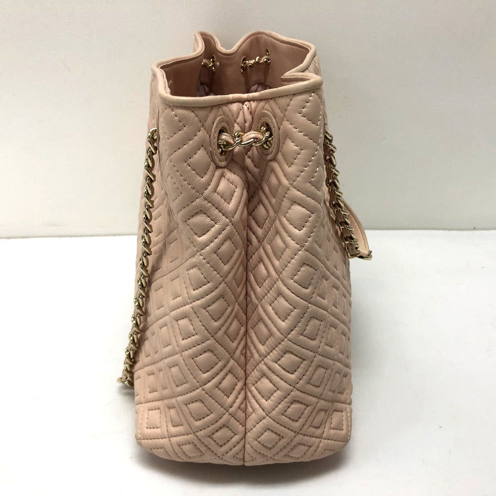 Tory Burch チェーンバッグ  ロゴステッチ　キルトステッチ  カバン ショルダーバッグ トートバッグ レザー レディース - brandshop-reference