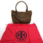 Tory Burch logo shoulder bag, tote bag, 2-way bag, shoulder bag, handbag, leather, women's, brown