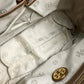 Tory Burch logo shoulder bag, tote bag, 2-way bag, shoulder bag, handbag, leather, women's, brown