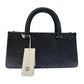 Tory Burch 164641 T Monogram Embossed Tote Small 2WAY Bag Tote Bag PVC Ladies Black