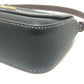 Tory Burch logo Pochette 2-Way Bag with Replacement Strap Shoulder Bag Leather Black Used