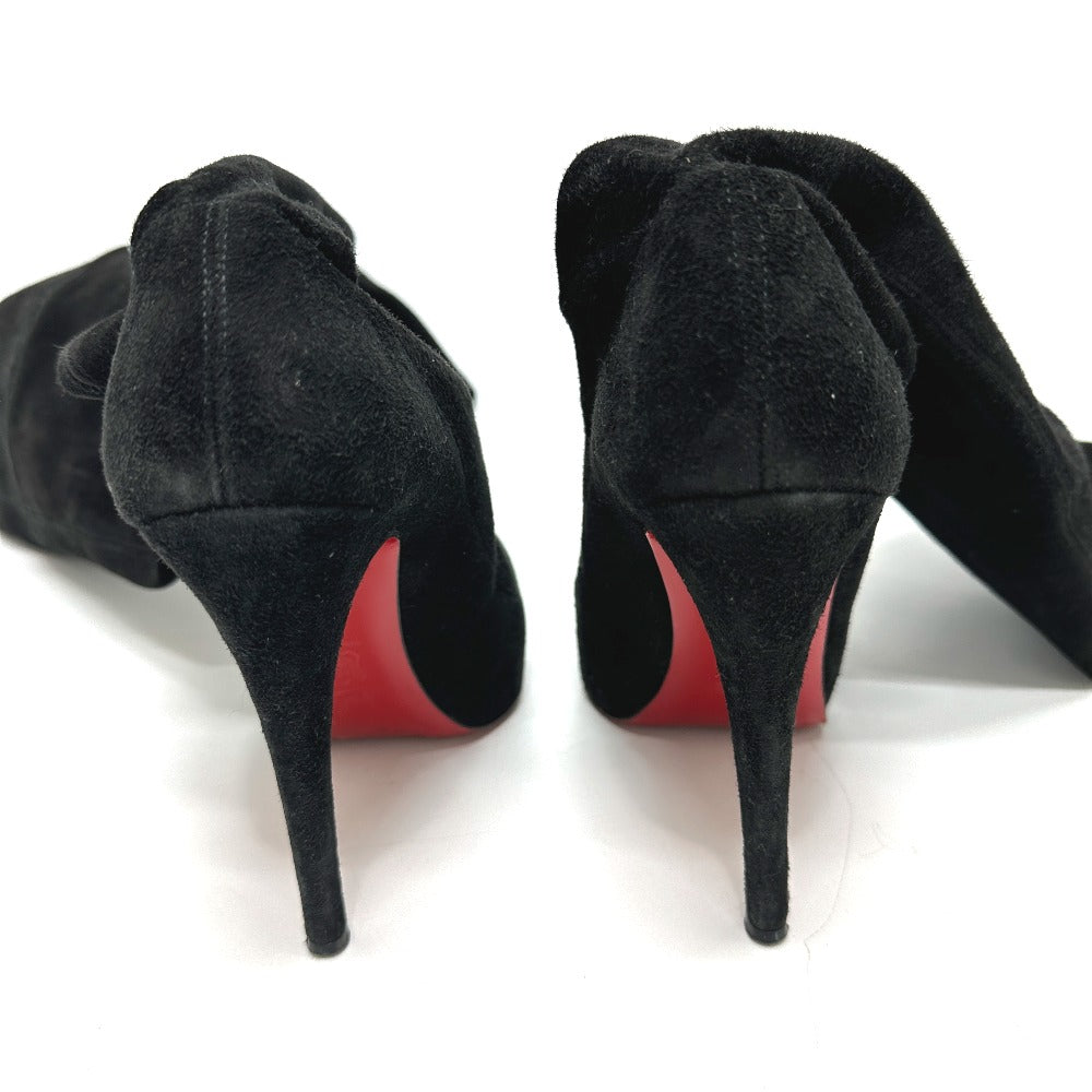 Christian Louboutin Knee-high socks long boots suede Black 6.5 Used