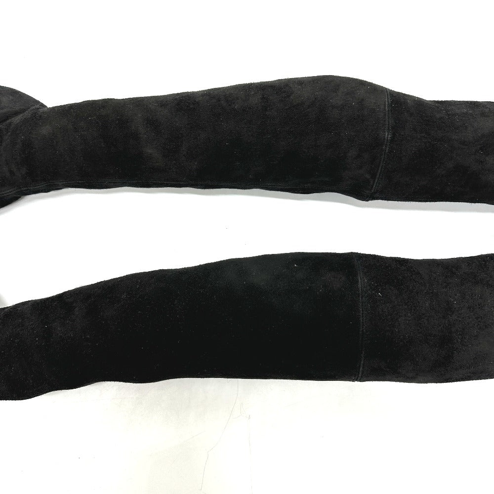Christian Louboutin Knee-high socks long boots suede Black 6.5 Used