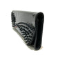 Christian Louboutin 3120524 Spike Stud Pigalle Enamel Party Bag Clutch Bag in Patent Leather, Black