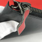 Christian Louboutin Two-Tone Logo Bag Pouch Clutch Bag Leather Men's Black
