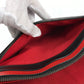 Christian Louboutin Two-Tone Logo Bag Pouch Clutch Bag Leather Men's Black