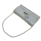 Christian Louboutin 1145132 Glitter Riviera Bag, 2-Way Chain Shoulder Bag/Clutch Bag, PVC, Women's, Silver