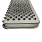 Christian Louboutin 3205076 Studded Long Wallet Round Zipper Leather Unisex White