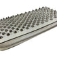 Christian Louboutin 3205076 Studded Long Wallet Round Zipper Leather Unisex White