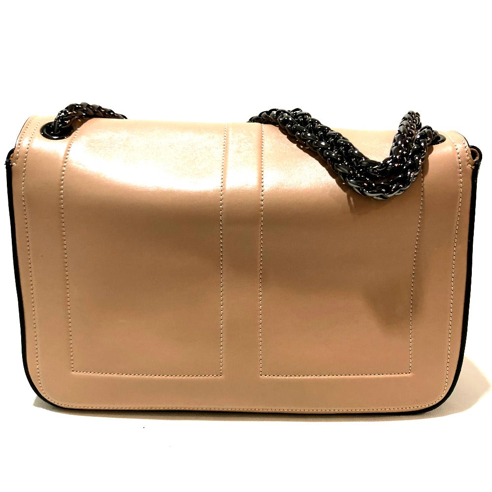 Christian Louboutin 1135015 Sweet Charity Bag, Chain Shoulder Bag, Leather, Women's, Beige