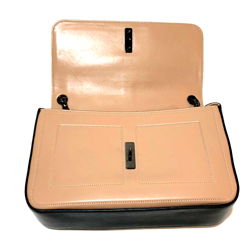 Christian Louboutin 1135015 Sweet Charity Bag, Chain Shoulder Bag, Leather, Women's, Beige