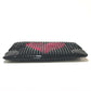Christian Louboutin Spike Studs Rubi Poche Valentine 2-Way Clutch Bag in Patent Leather, Black