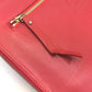 Christian Louboutin spike stud clutch bag/iPad case in patent leather/unisex red