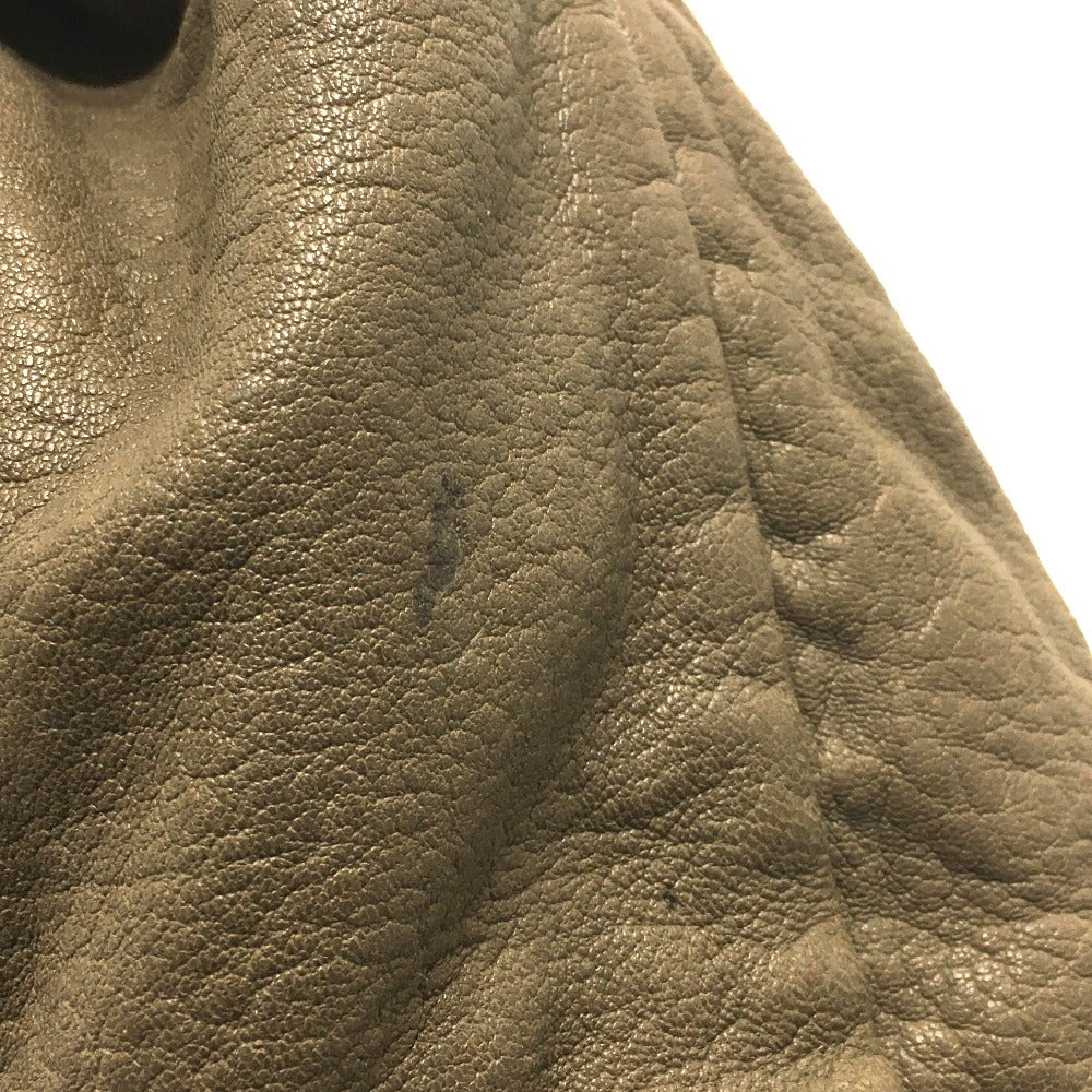 Christian Louboutin shoulder bag, chain bag, leather, women's, brown