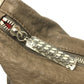 Christian Louboutin shoulder bag, chain bag, leather, women's, brown