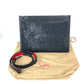 Christian Louboutin SKY スカイ スパンコール 2WAYバッグ クラッチバッグ 斜め掛け ショルダーバッグ レザー ユニセックス ブラック