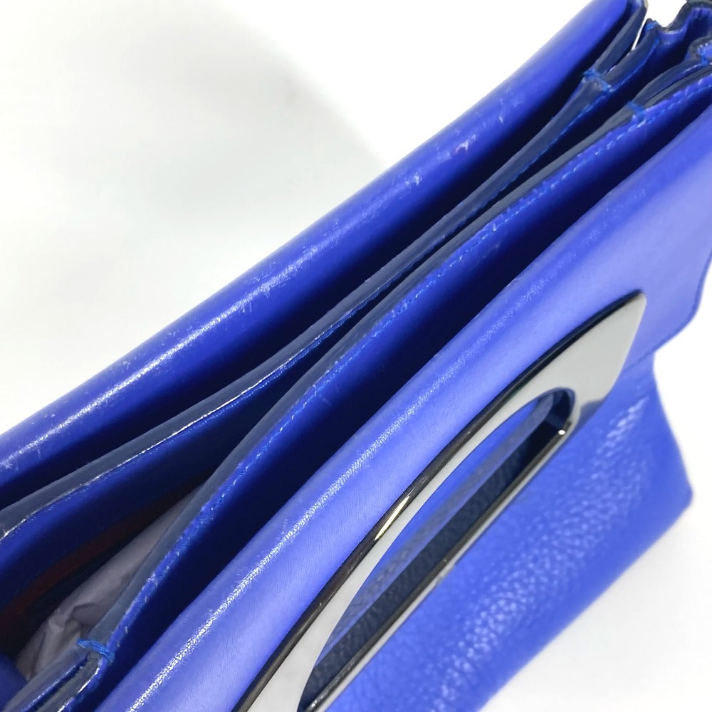 Christian Louboutin ロゴ 2WAYバッグ ハンドバッグ カバン 斜め掛け ショルダーバッグ レザー レディース ブルー - brandshop-reference