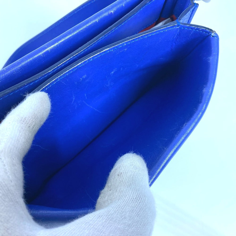 Christian Louboutin ロゴ 2WAYバッグ ハンドバッグ カバン 斜め掛け ショルダーバッグ レザー レディース ブルー - brandshop-reference