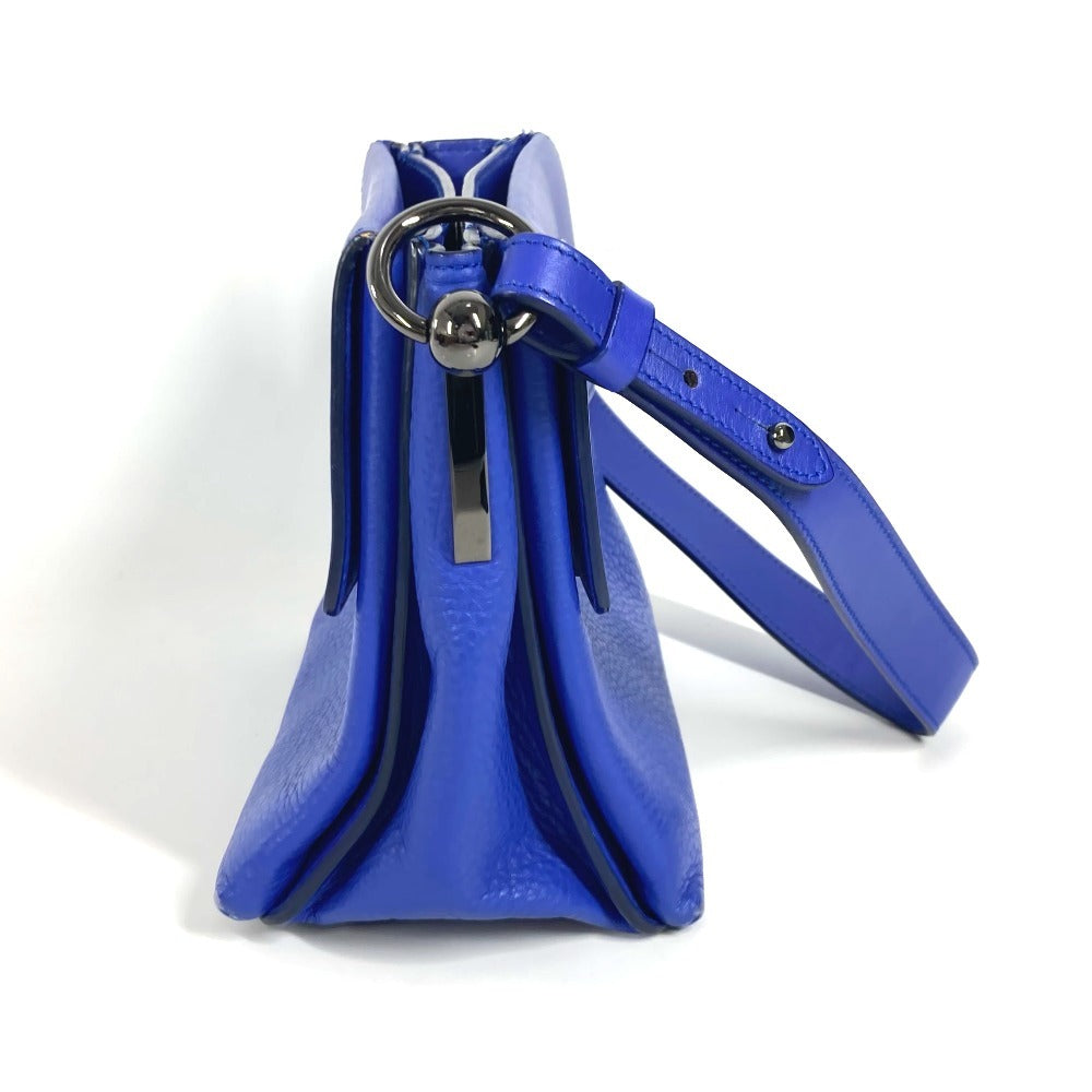 Christian Louboutin ロゴ 2WAYバッグ ハンドバッグ カバン 斜め掛け ショルダーバッグ レザー レディース ブルー - brandshop-reference