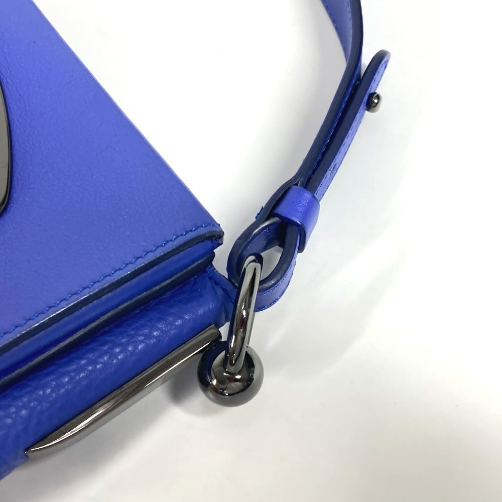 Christian Louboutin ロゴ 2WAYバッグ ハンドバッグ カバン 斜め掛け ショルダーバッグ レザー レディース ブルー - brandshop-reference