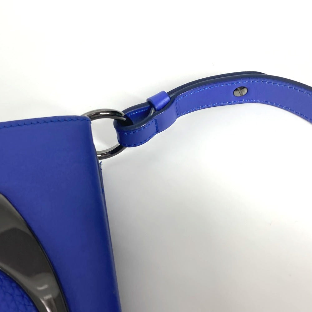 Christian Louboutin ロゴ 2WAYバッグ ハンドバッグ カバン 斜め掛け ショルダーバッグ レザー レディース ブルー - brandshop-reference