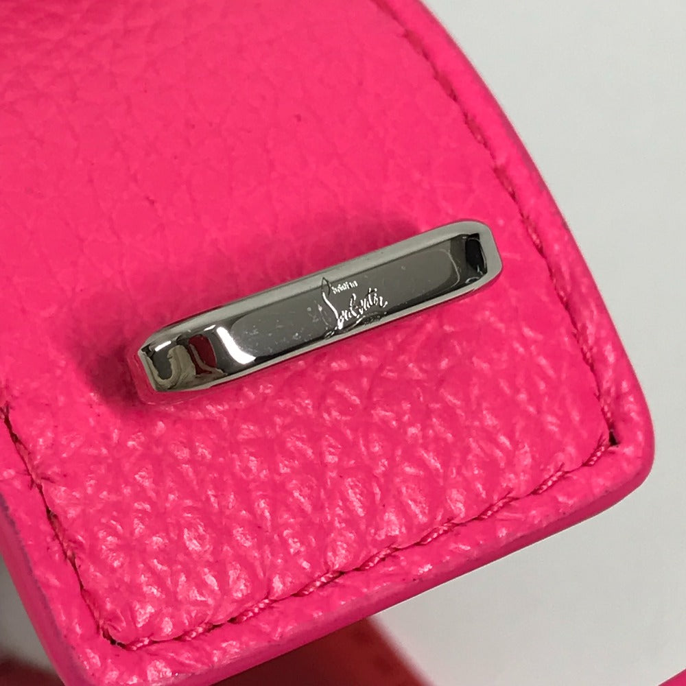 Christian Louboutin 3225023 W CARASKY ロゴ バングル アクセサリー ブレスレット レザー レディース ピンク - brandshop-reference