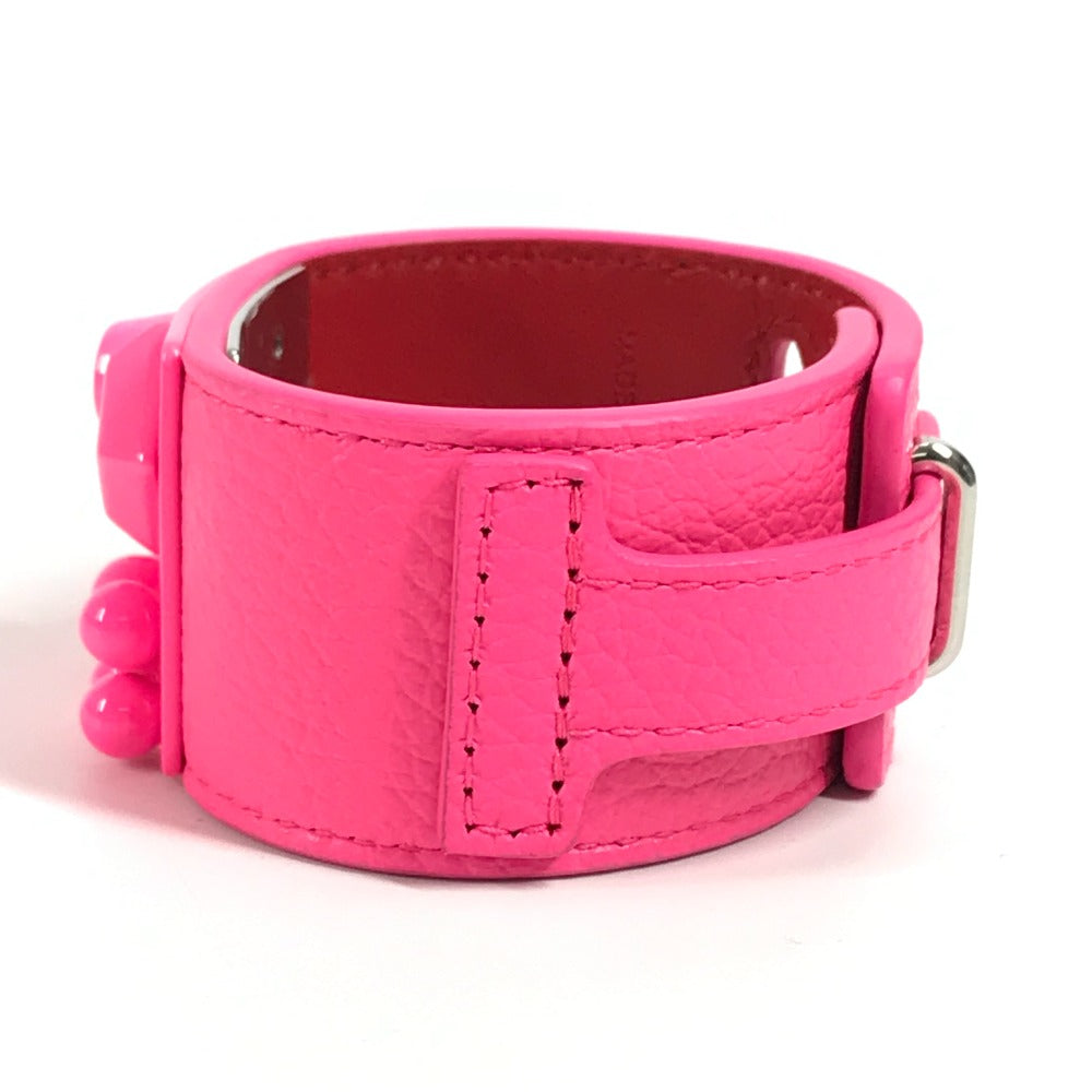 Christian Louboutin 3225023 W CARASKY ロゴ バングル アクセサリー ブレスレット レザー レディース ピンク - brandshop-reference