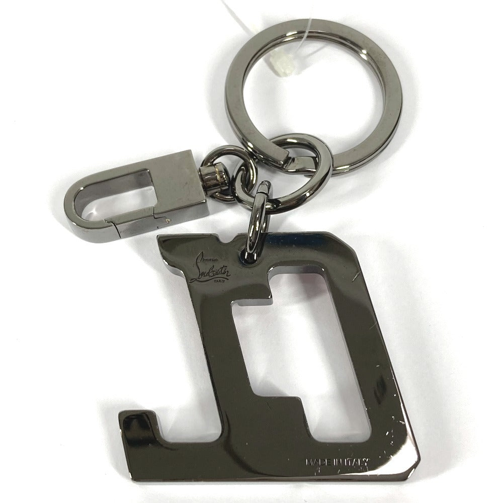 Christian Louboutin 3225169 CLロゴ バッグチャーム キーホルダー メタル ユニセックス レッド - brandshop-reference