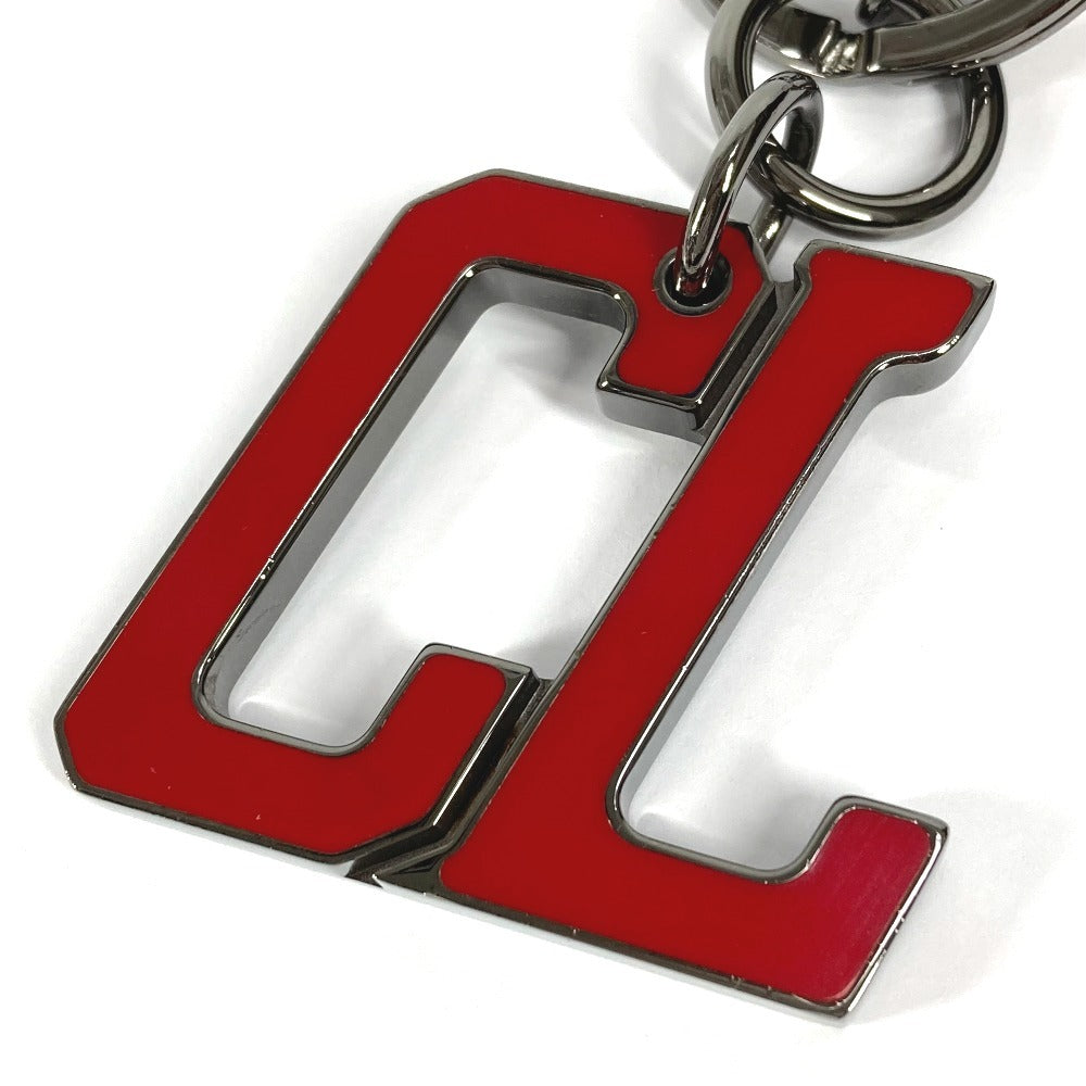 Christian Louboutin 3225169 CLロゴ バッグチャーム キーホルダー メタル ユニセックス レッド - brandshop-reference
