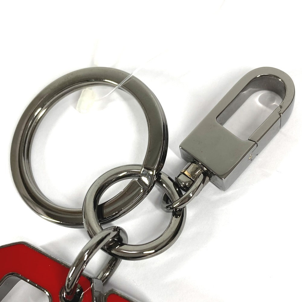 Christian Louboutin 3225169 CLロゴ バッグチャーム キーホルダー メタル ユニセックス レッド - brandshop-reference